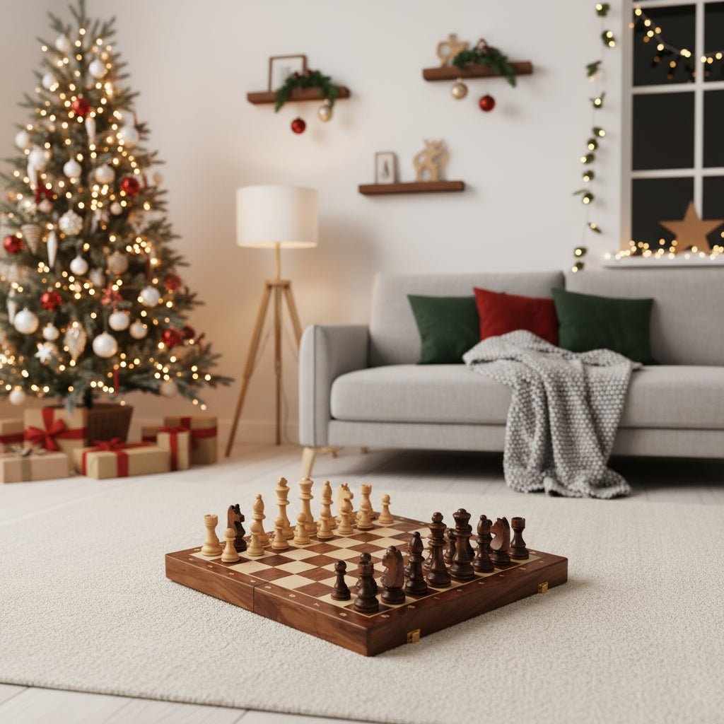Houten Schaakspel – Klassiek en Duurzaam – Voor Kinderen en Volwassenen