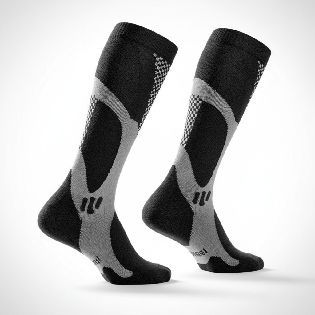 Compressie Sokken – Ademend – Voor Sport & Herstel