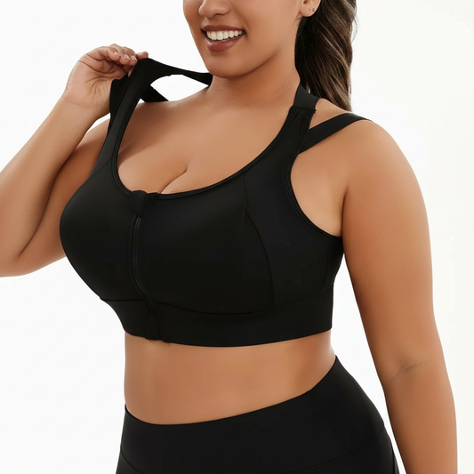 Sport BH – Verstelbare Bandjes – Met Rits – Voor Actieve Vrouwen