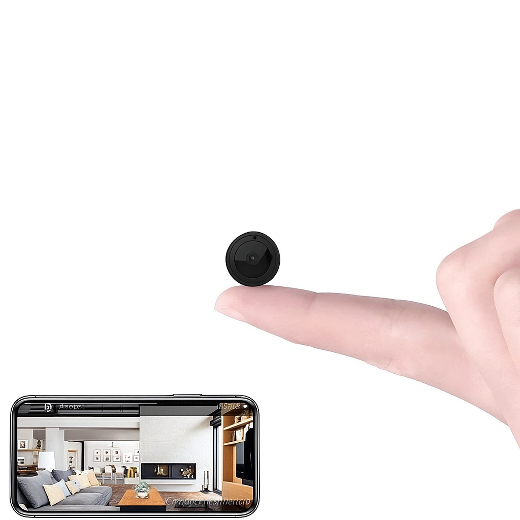 Mini Camera – Draadloze Verbinding – Nachtzicht – Voor Beveiliging