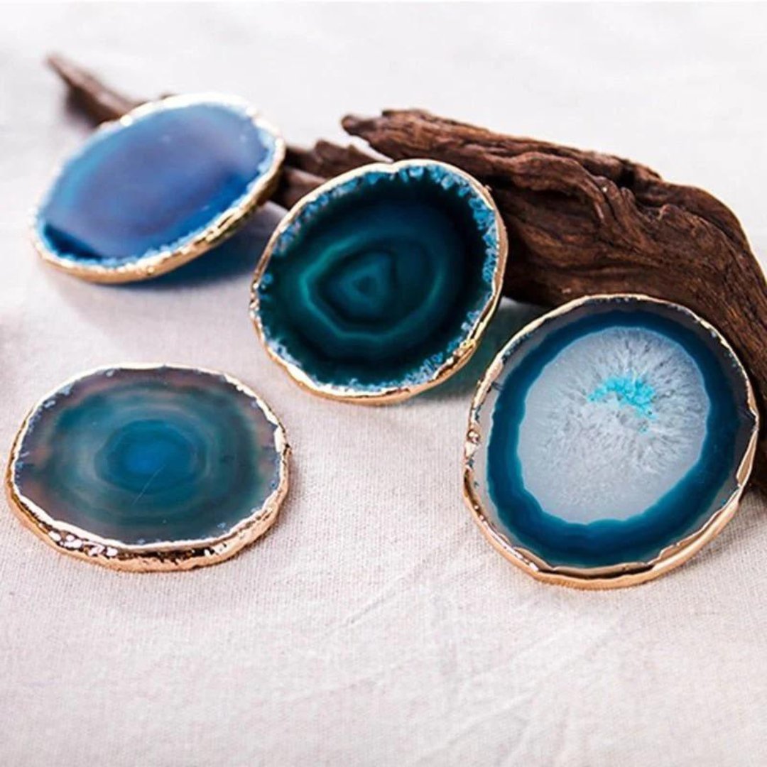 Geode Decor – Blauwe Agaat – Voor Interieurdecoratie