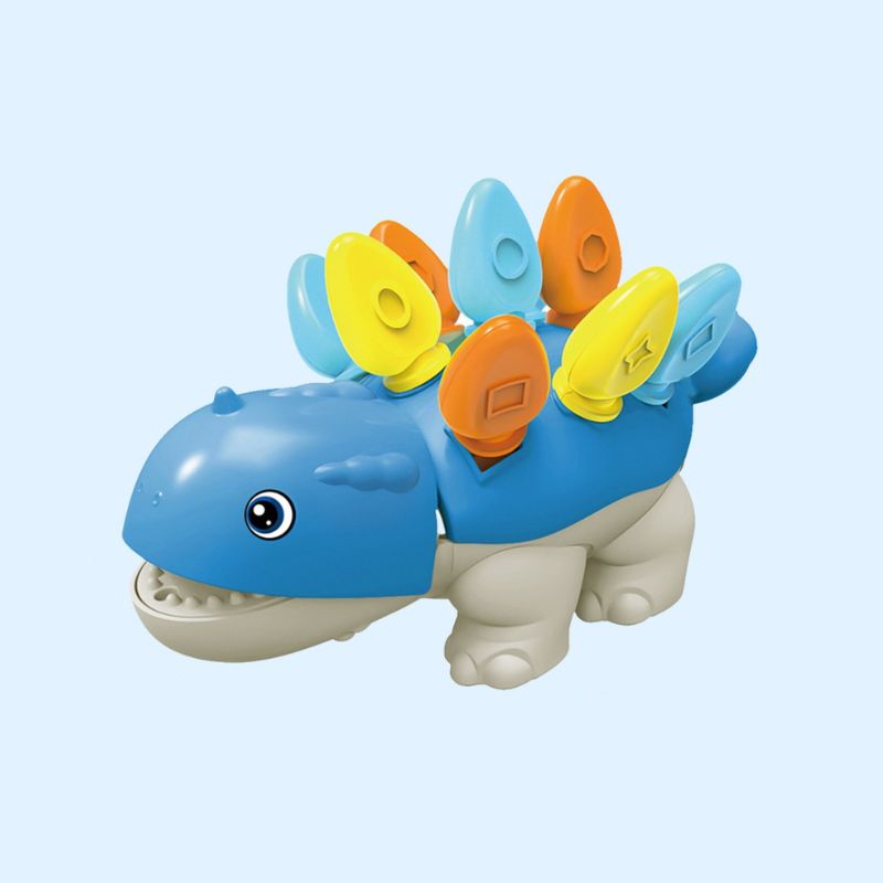 Educatief Speelgoed – Kleurige Tortoise met Pinnen – Voor Baby’s