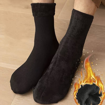 Verwarmde Sokken Voetenwarmer – Zachte Pluche – Set van 4 – Voor Extra Comfort
