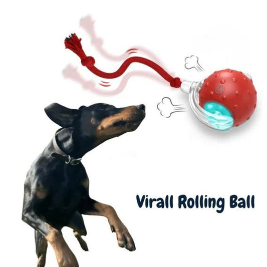 Virall Rolling Ball – Geluidseffecten – Robuuste structuur – Voor honden