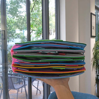 Felt Activity Boek – Interactief Leren – Voor Baby’s en Peuters