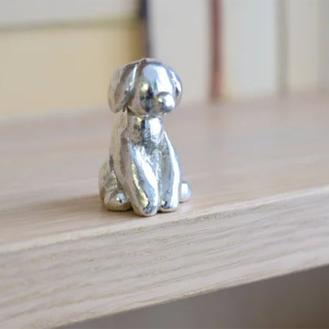 Familiebeeld – Herinneringskunstwerk – Metaal en hout – Voor interieurdecoratie