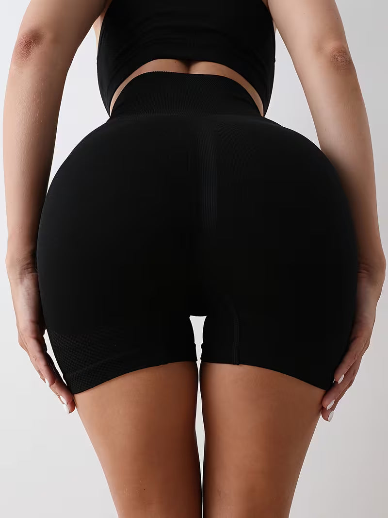 Sportieve Shaping Shorts – Hoge Taille – Ademend – Voor Sport en Fitness