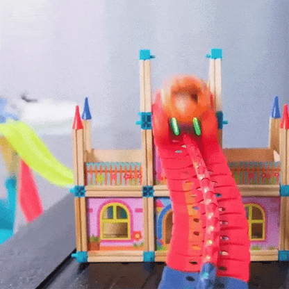 Speelgoed Racebaan – Flexibele Tracks – Voor Kinderen – Inclusief Auto's