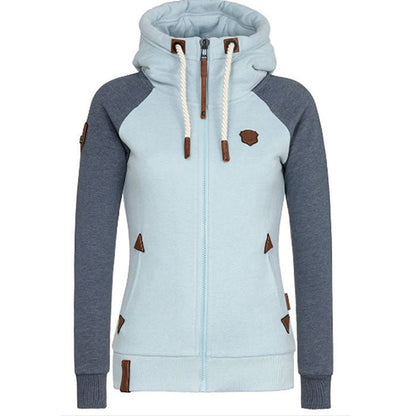 Hoodie Dames – Gebreide Kraag – Zachte stof – Voor casual outfits