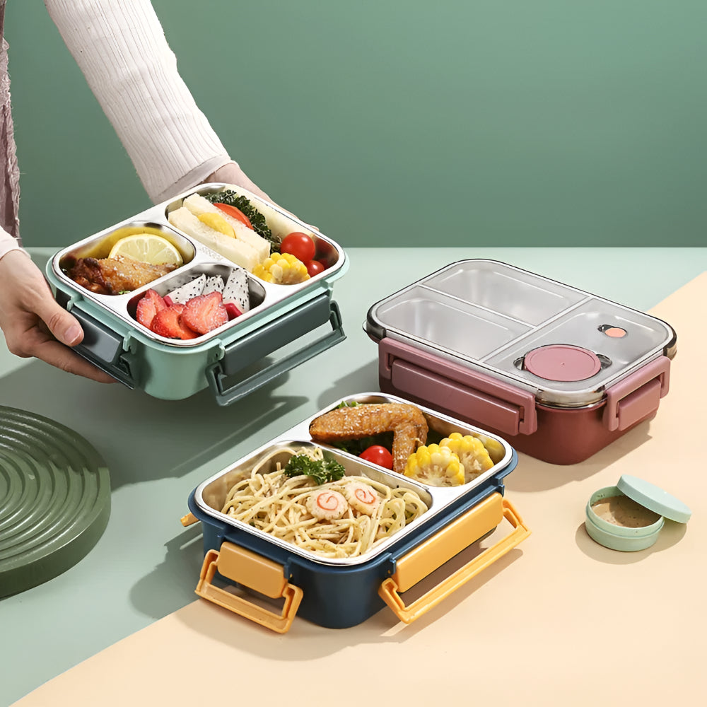 Lunchbox – RVS – Geïsoleerd – Voor Maaltijden On The Go