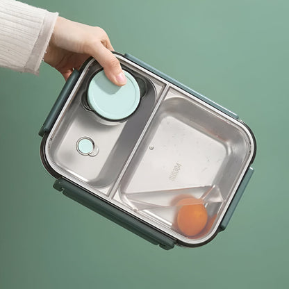 Lunchbox – RVS – Geïsoleerd – Voor Maaltijden On The Go