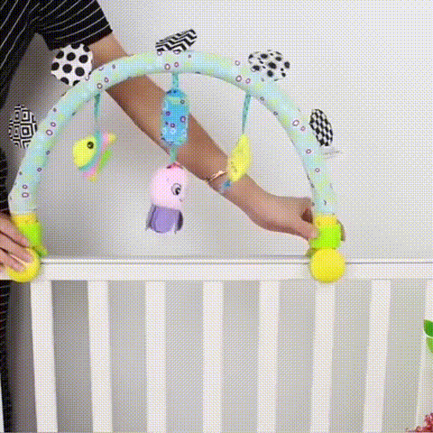 Houten Baby Speelboog – Met Dieren en Fruit – Voor Kinderen
