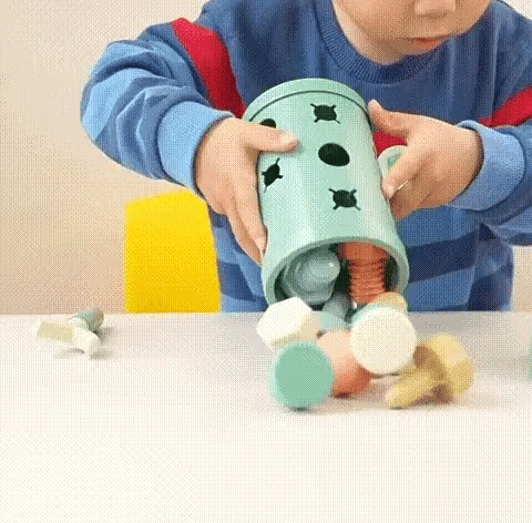Houten Vormensorteer- en Bouwspeelgoed – Voor Kinderen – Met Gereedschap en Onderdelen