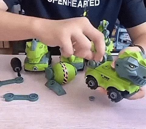 Bouwtruck Speelset – Voor Kinderen – Met Verwijderbare Onderdelen