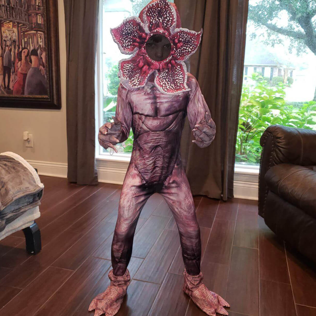 Griezelig Demogorgon Halloween Kostuum – Monsterlijke Outfit voor Feesten