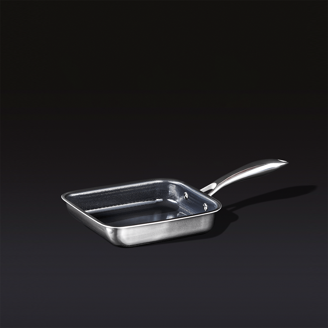 Stalen bakpan – Vierkant Ontwerp – Non-stick Coating – Pfas vrij