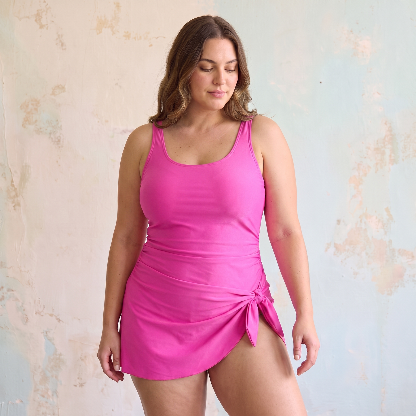Fittershape Sculpting Swim Dress – 2-in-1 met buikcontrole