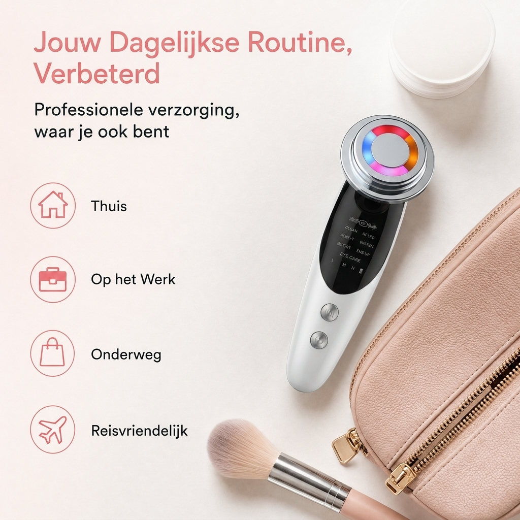 Fittershape 7-in-1 Face Lifting Device – EMS & LED voor versteviging