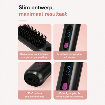 Fittershape GoBrush PRO – draadloze stijlborstel