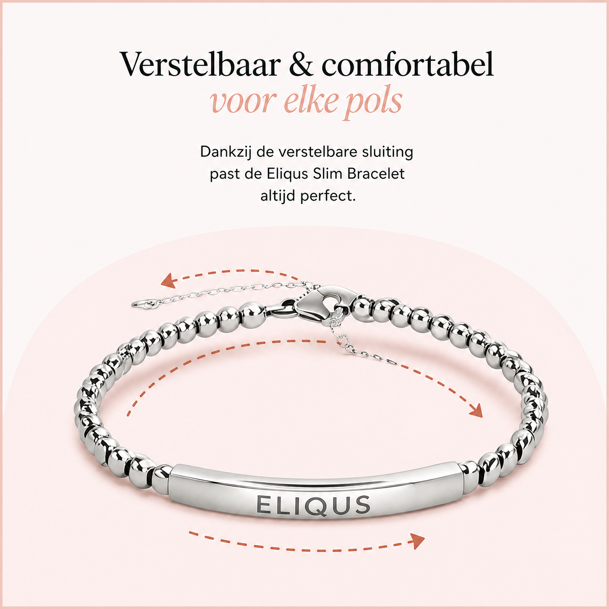 Fittershape Eliquis Slim Bracelet – medische alertheid & stijl