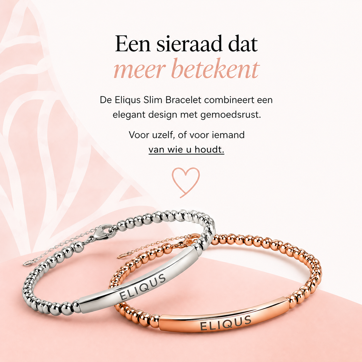 Fittershape Eliquis Slim Bracelet – medische alertheid & stijl