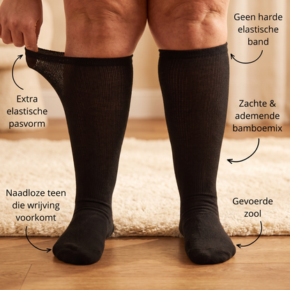Fittershape Komfortsokken – extra zacht & zonder druk