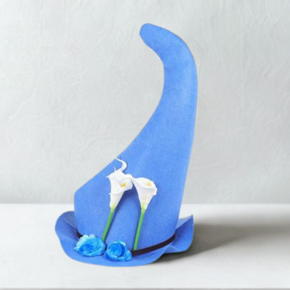 Elegante Bloemenhoed – Handgemaakt – Voor Feestelijke Gelegenheden