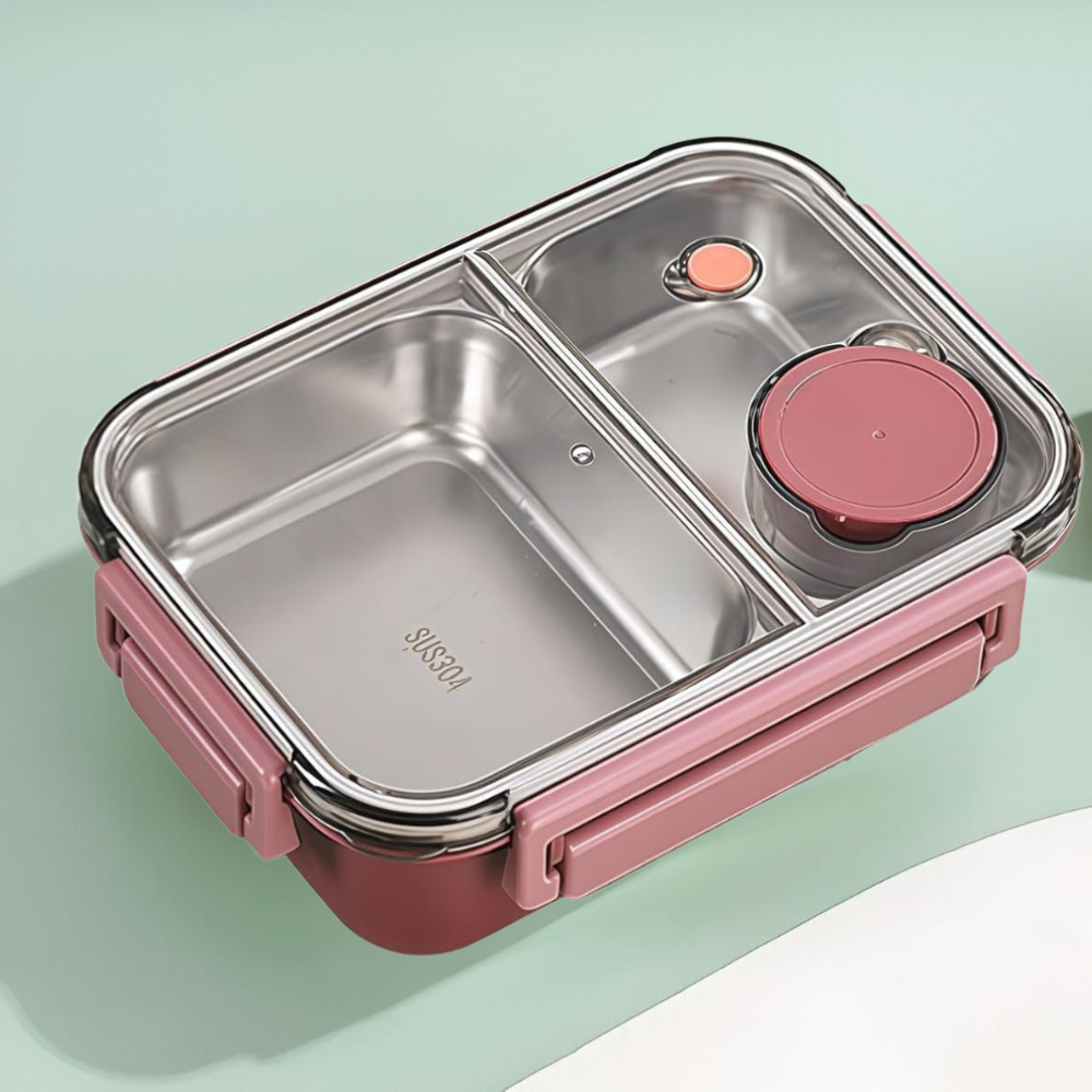 Lunchbox – RVS – Geïsoleerd – Voor Maaltijden On The Go