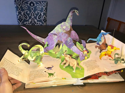 Pop-up boek – dinosaurussen – 3D illustraties – voor kinderen