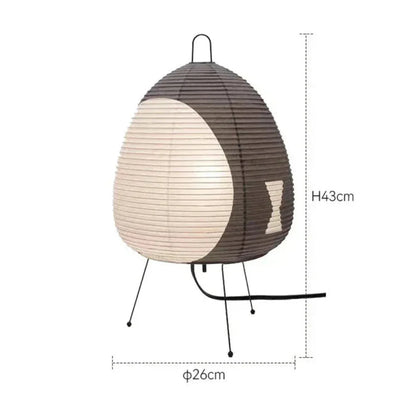 Japanse tafellamp – retro design – energiezuinig en stijlvol