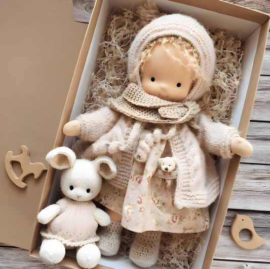 Handgemaakte Kuspop – Houten Accessoires – Voor Kinderen