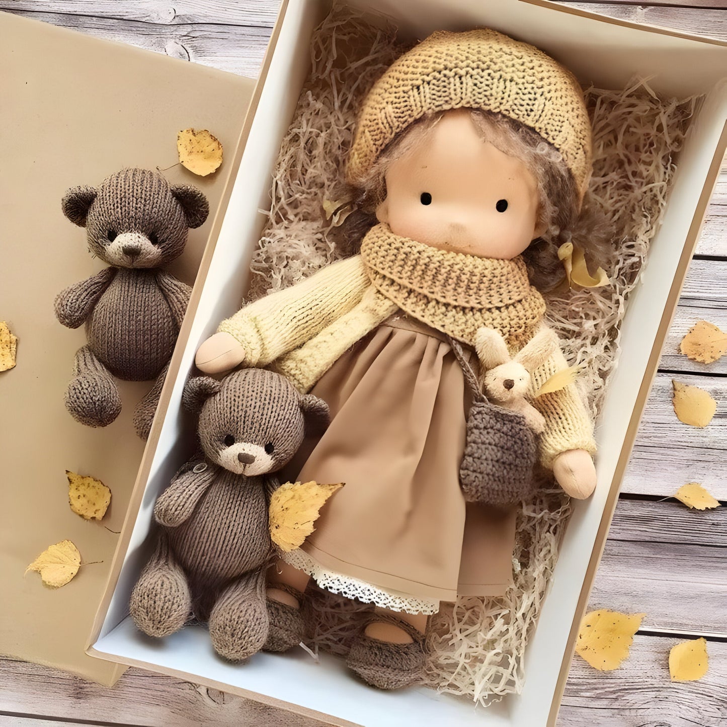 Handgemaakte Kuspop – Houten Accessoires – Voor Kinderen