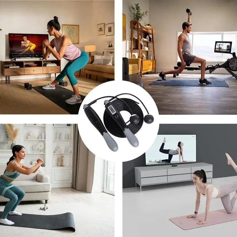 Springtouw – Digitale Telmeter – Voor Fitness en Training