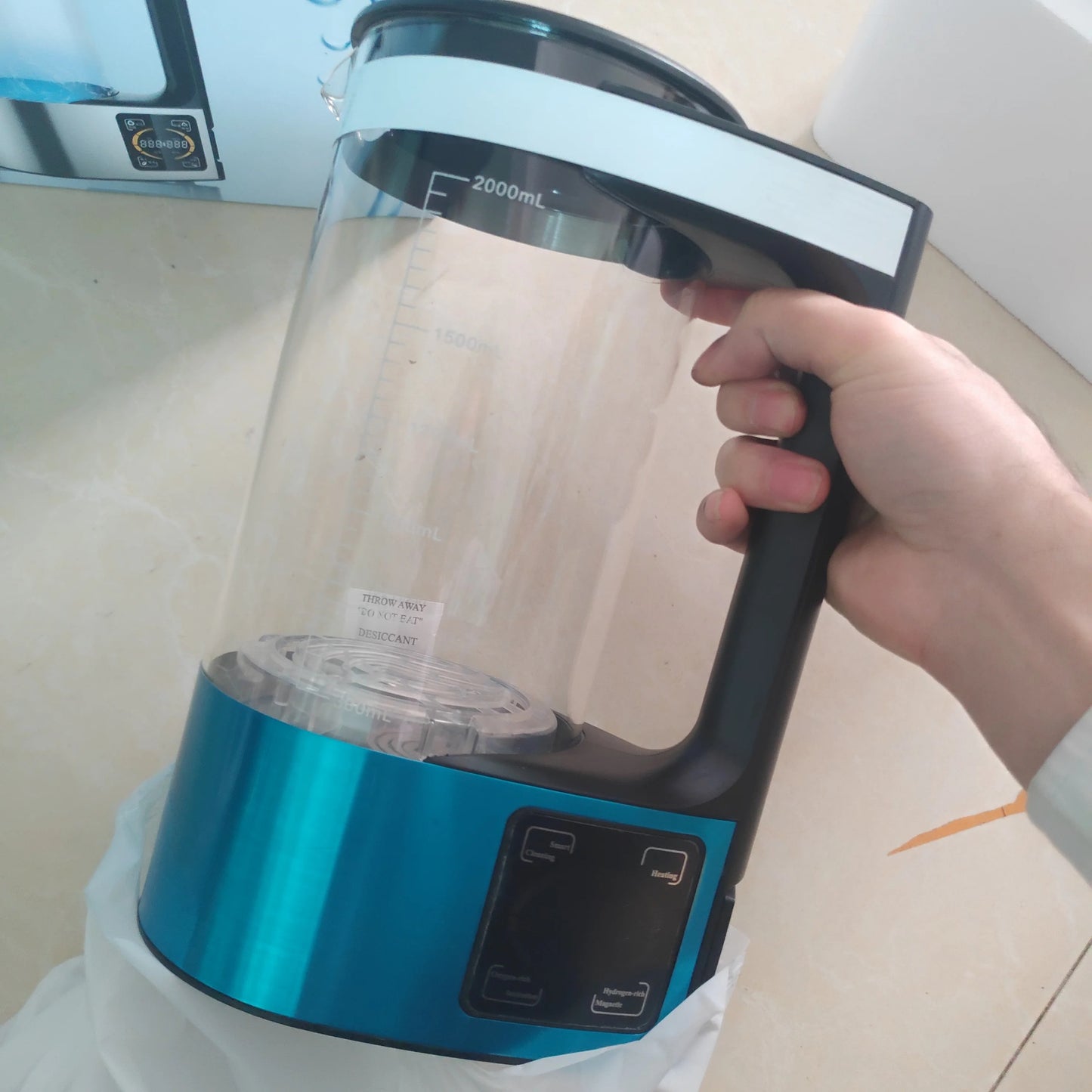 Waterstofgenerator – Digitale Controle – Geavanceerde Veiligheid – Voor Thuisgebruik