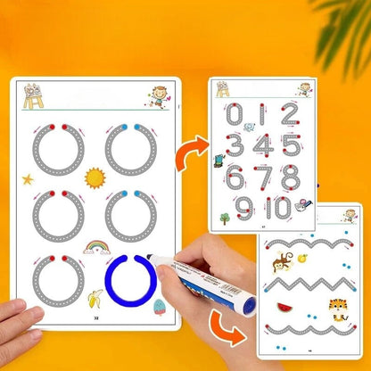 Pen Training Set – Educatief Schrijfoefeningen – Voor Kinderen