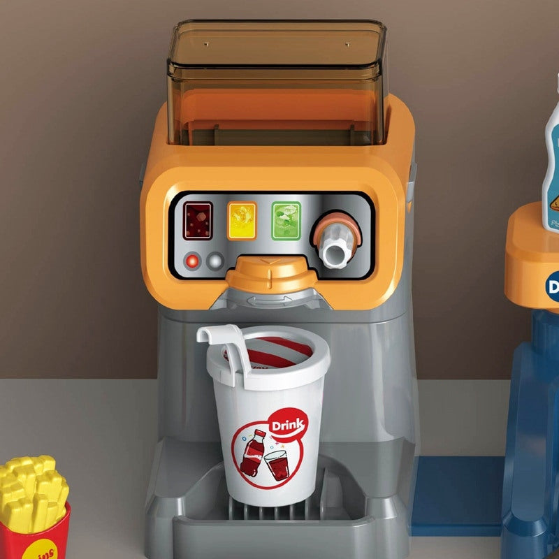 Mini Pizza Shop Speelgoedset – Voor Kinderen – Met Keukenaccessoires
