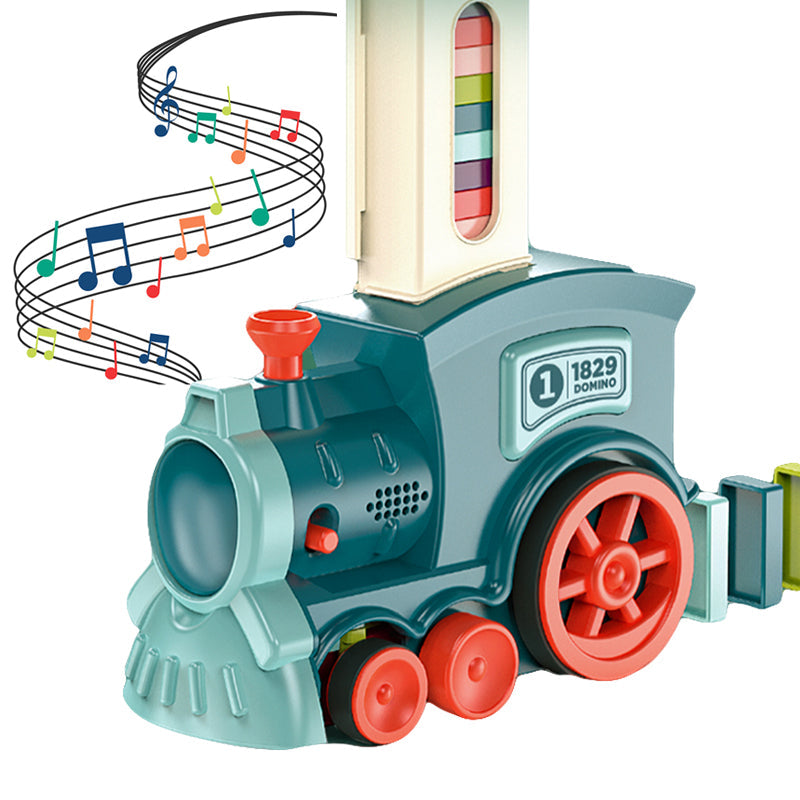Domino Trein Speelgoed – Interactief – Voor Kinderen – Met Kleurrijke Blokken