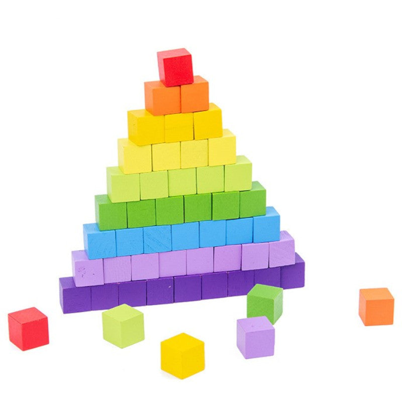 Multiplicatietafel – Houten Blokken – Kleurrijk – Voor Kinderen