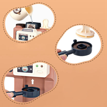 Speelgoed Koffie- en Gebakset – Voor Kinderen – Met Speelgeld en Accessoires