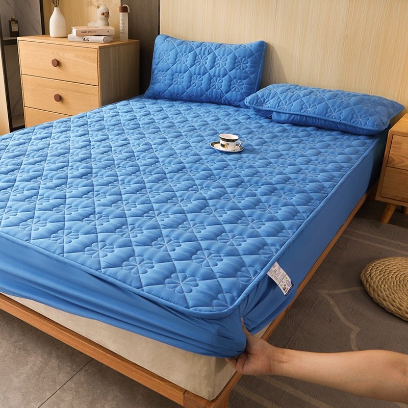 Matrasbeschermer – Waterdicht – Gestept – Bescherming voor Bed