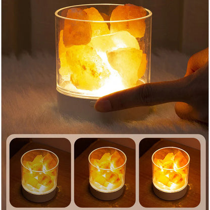 Himalaya Zoutlamp – LED Verlichting – Voor Sfeer en Gezondheid