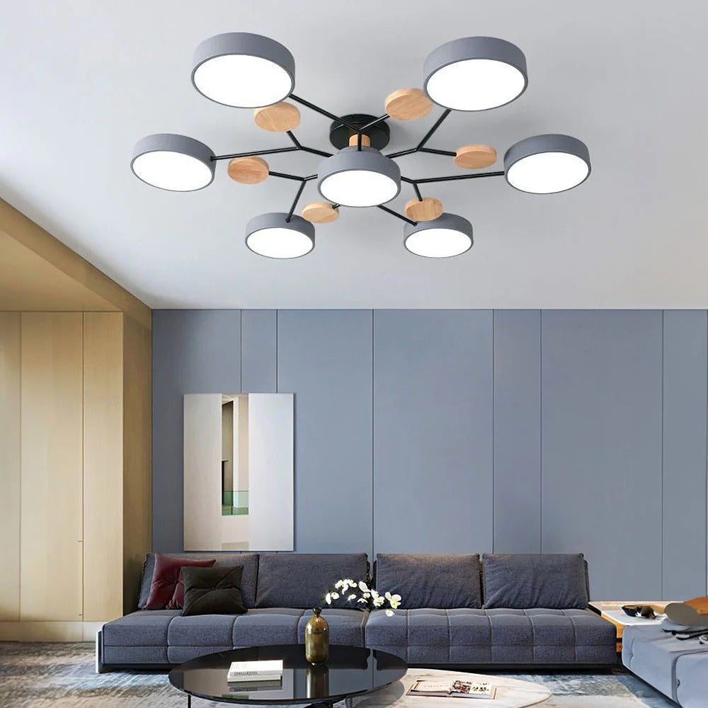 Moderne Deckenleuchte – LED – Voor Woonkamer & Slaapkamer