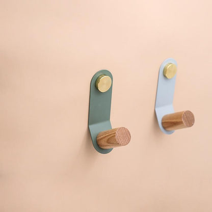 Kapstokhaak – Houten haak – Stevige wandmontage – Voor jassen & tassen