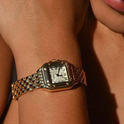 Vintage Luxe Horloge - Tijdloze Stijl voor Elke Gelegenheid