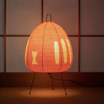 Japanse tafellamp – retro design – energiezuinig en stijlvol