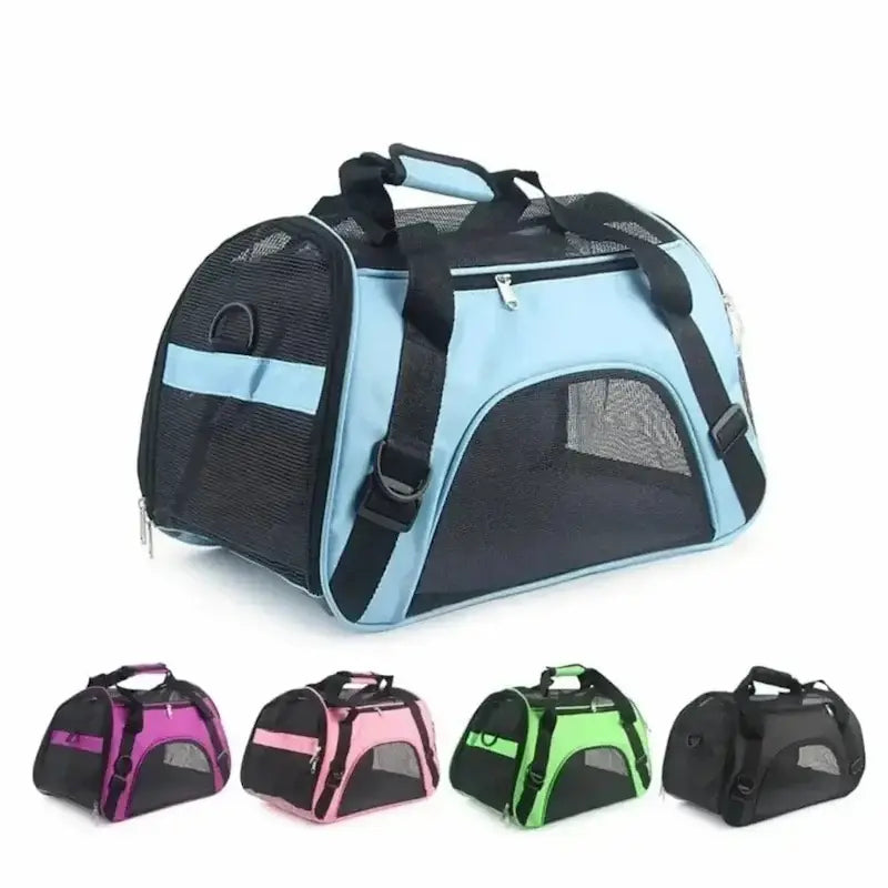 Honden- en Katten Draagtas – Reiszak voor Huisdieren – Lichtgewicht en Ademend