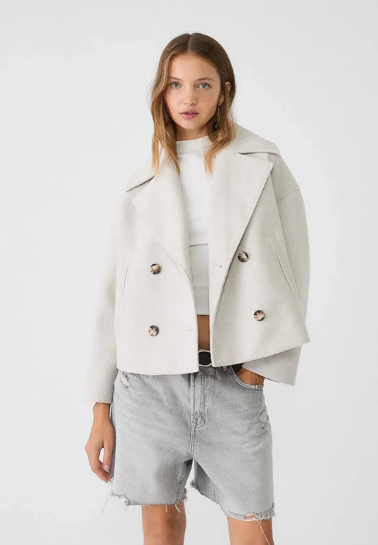 Dames Jas – Dubbele knopen – Stijlvol – Voor de lente en herfst