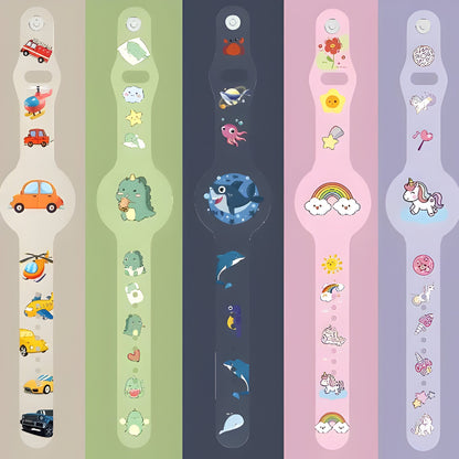 GPS Armband voor Kinderen – Veiligheidsarmband – Met Leuke Dierenillustraties