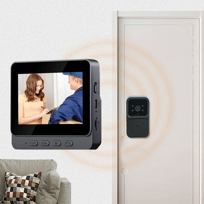 Draadloze Deurbel Camera – 1080P Resolutie – Nachtzicht – Voor Buiten