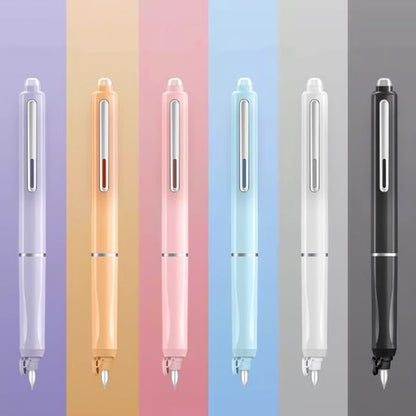 Retractable Fountain Pen – Comfortabel Schrijven – Voor Notities en Vergaderingen